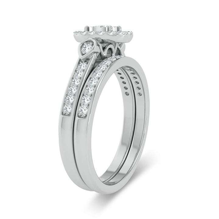 10K 0.36ct Diamond Bridal Ring