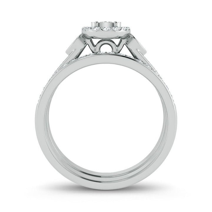 10K 0.36ct Diamond Bridal Ring