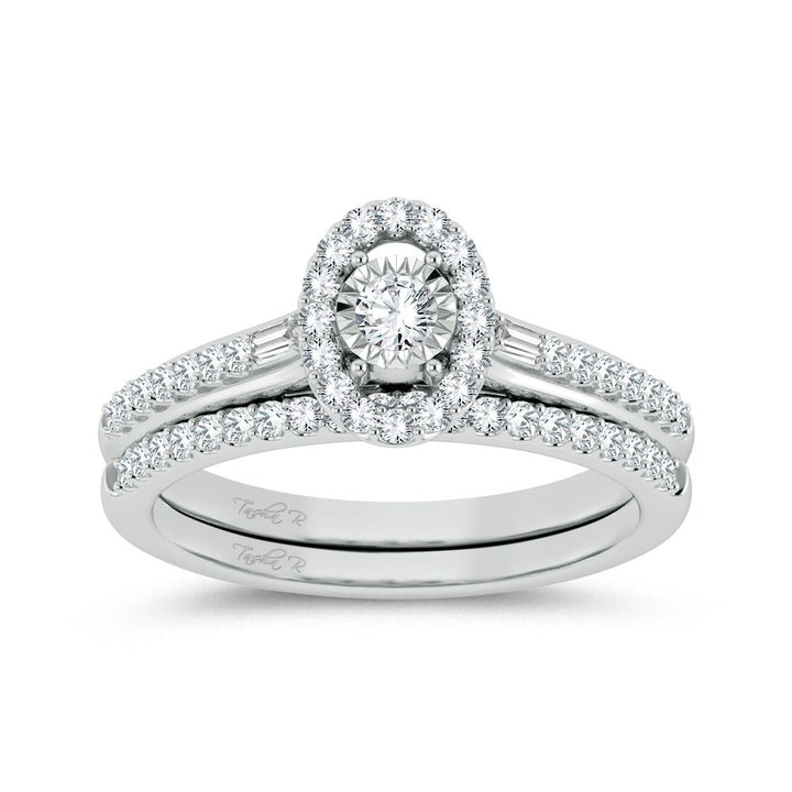 10K 0.40ct Diamond Bridal Ring