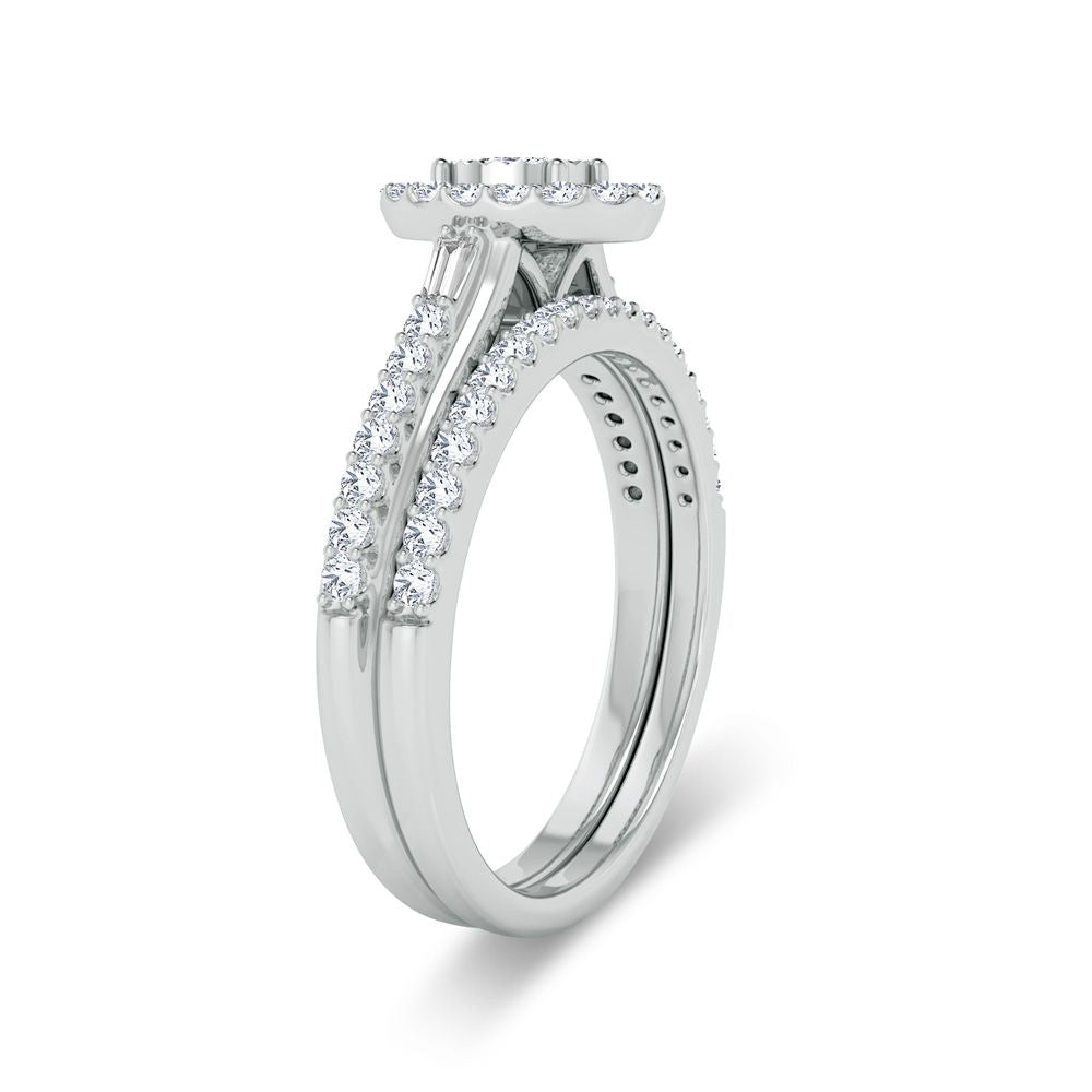 10K 0.40ct Diamond Bridal Ring