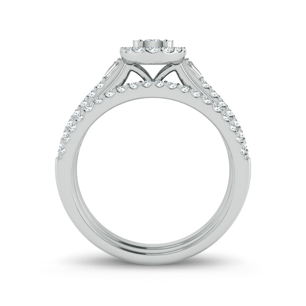 10K 0.40ct Diamond Bridal Ring