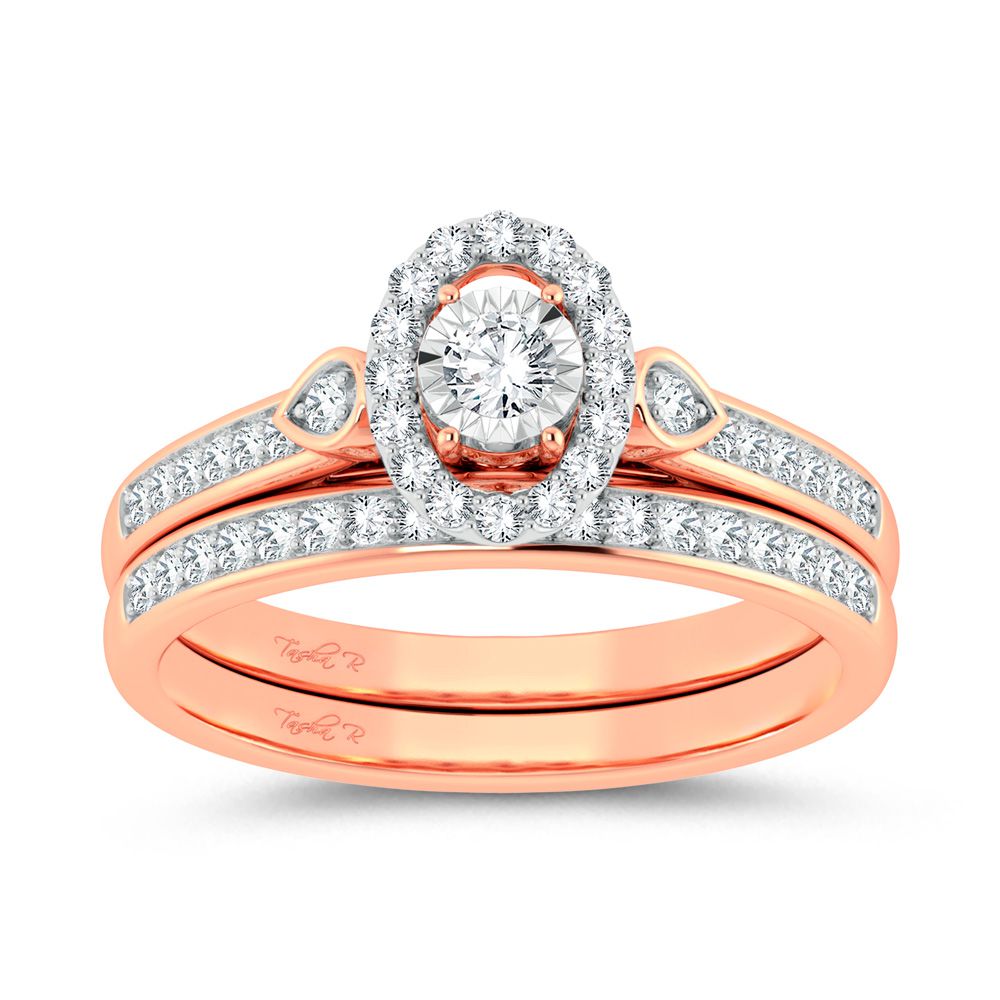 10K 0.36ct Diamond Bridal Ring