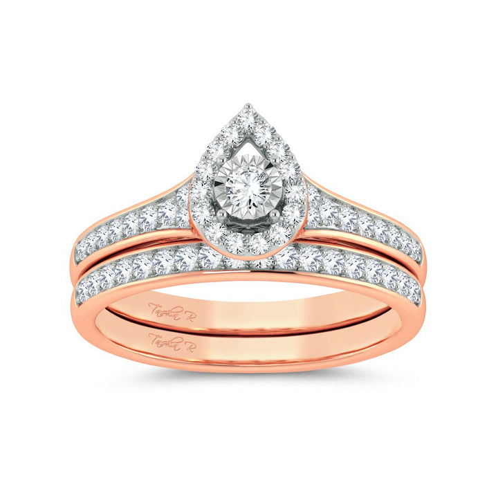 10K 0.50ct Diamond Bridal Ring