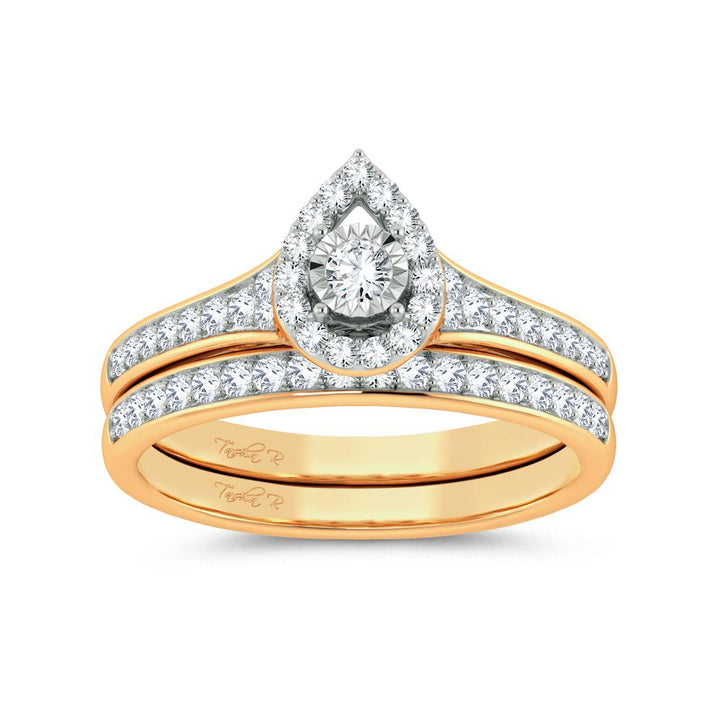 10K 0.50ct Diamond Bridal Ring