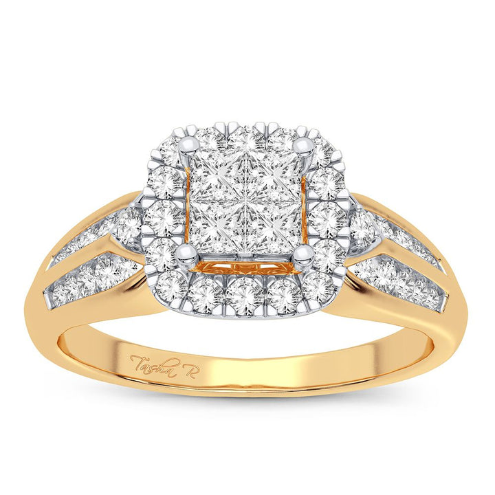 10K 0.60CT Diamond Ring