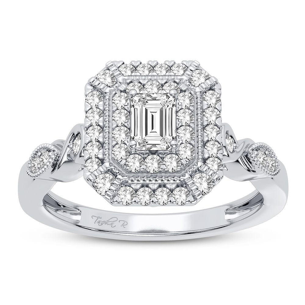 Magnifcnet 14K 0.40CT Diamond Ring