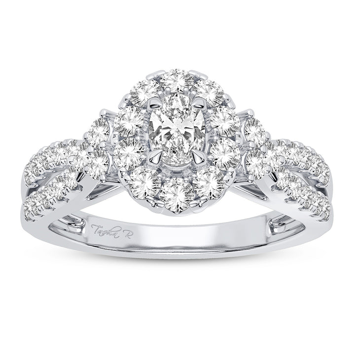 14K 1.00ct Diamond Engagement Ring