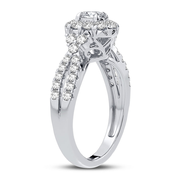 14K 1.00ct Diamond Engagement Ring