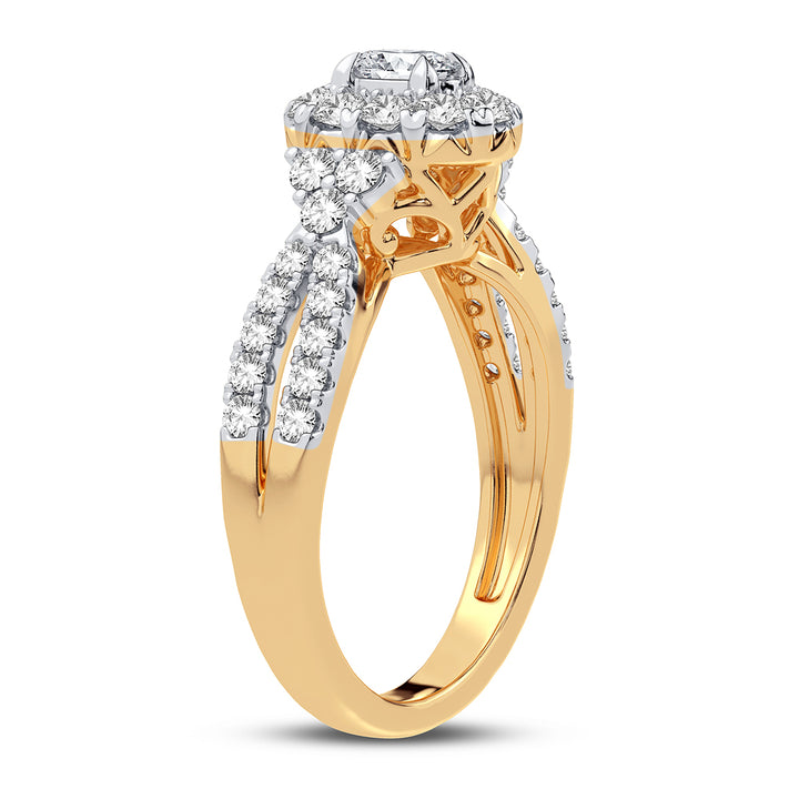 14K 1.00ct Diamond Engagement Ring