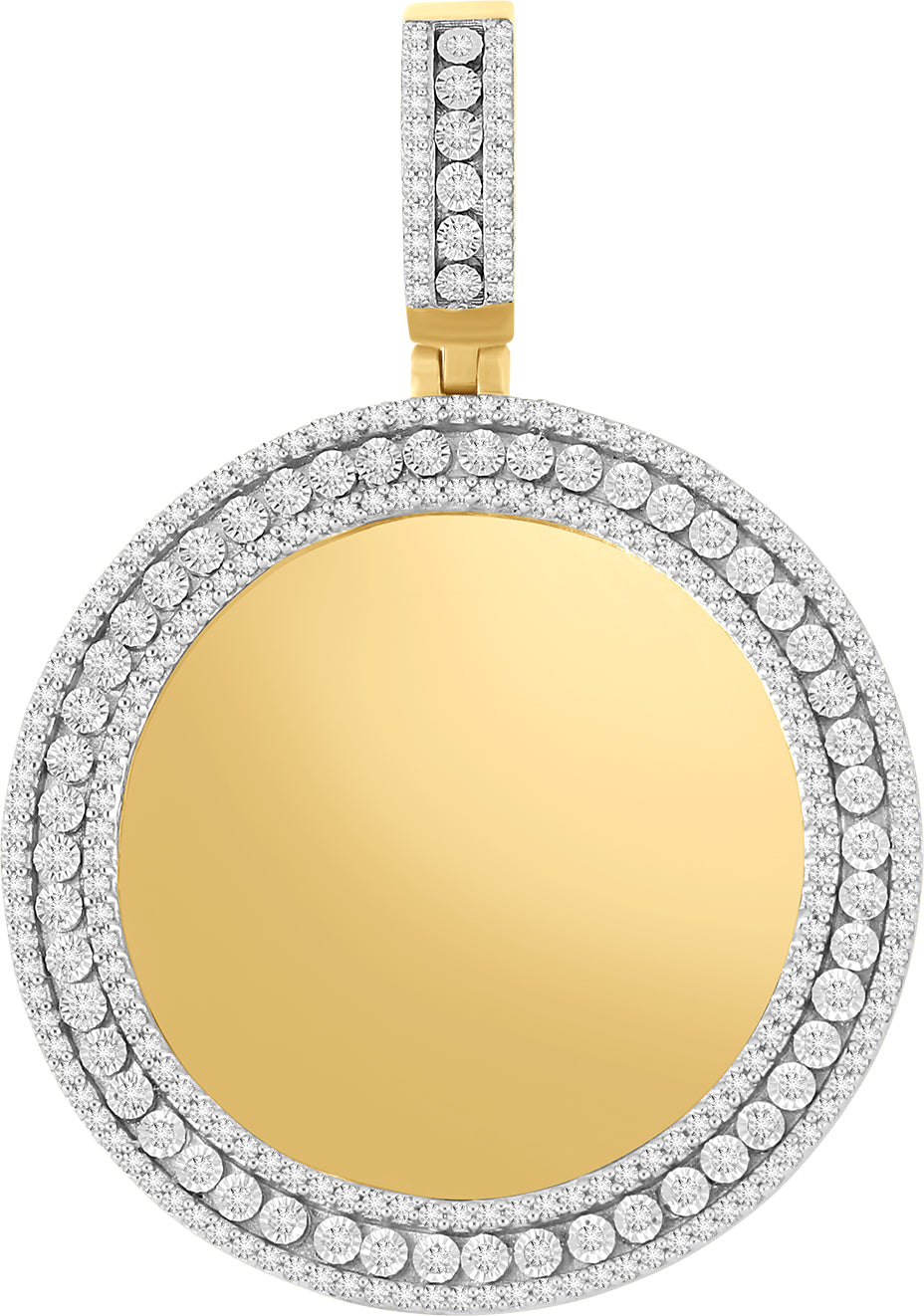 Magnifcnet 10k 0.75ct Memory Pendant
