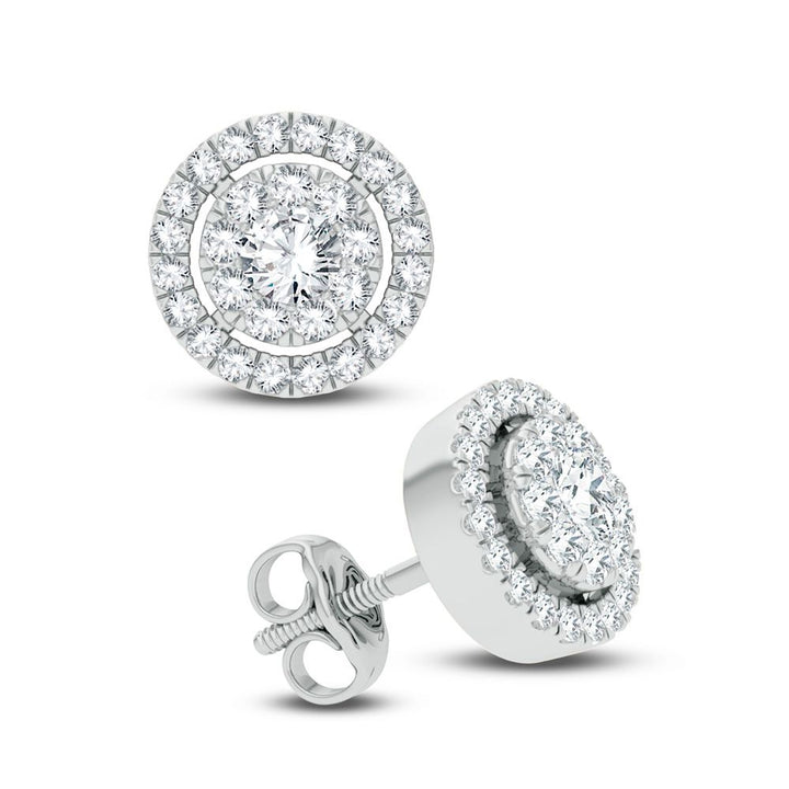 14K 0.68CT DIAMOND EARRING