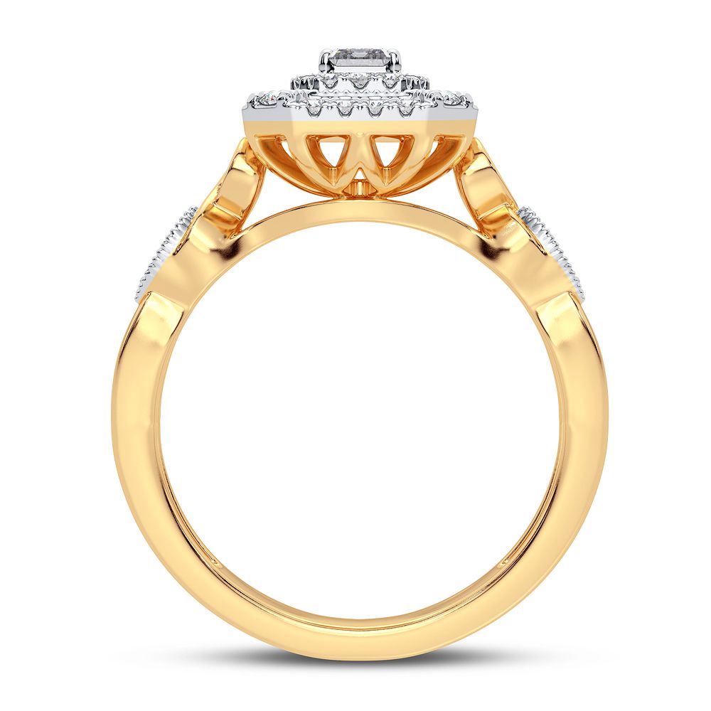 14K 0.40CT Diamond Ring