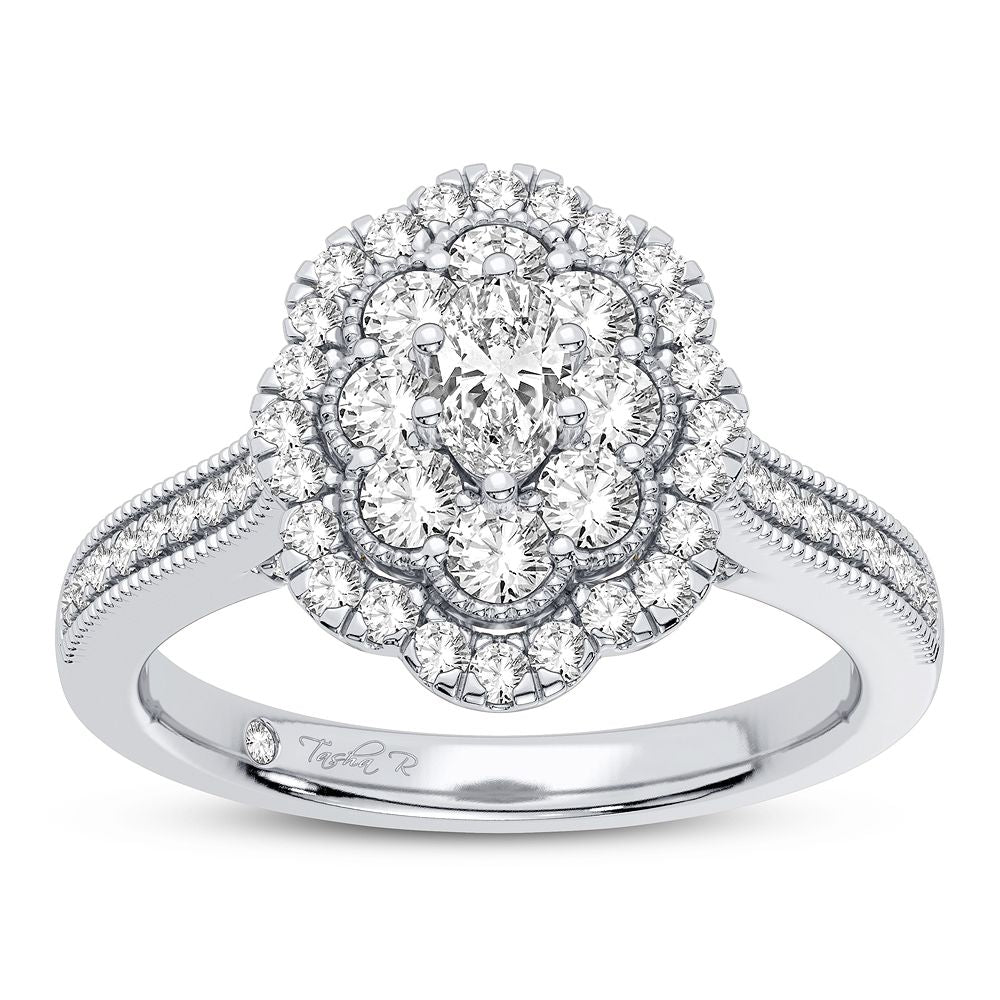 Dazzling 14K 0.75CT Diamond Ring