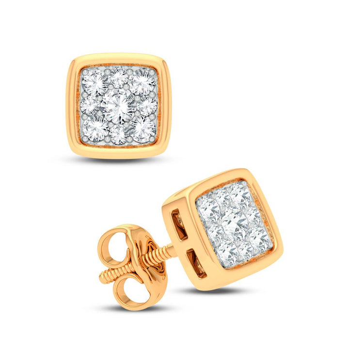 14K 0.25CT DIAMOND EARRING