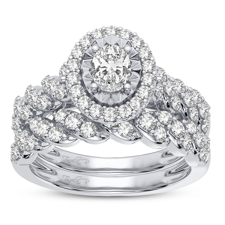 14K 1.33CT DIAMOND BRIDAL RING