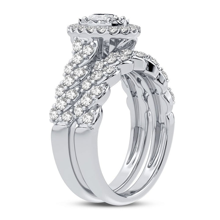 14K 1.33CT DIAMOND BRIDAL RING