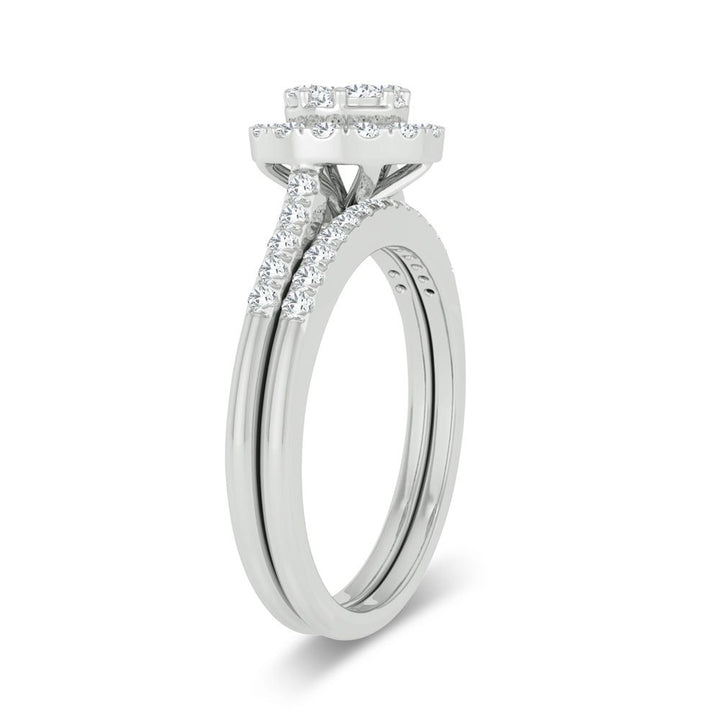 10K 0.50ct Diamond Bridal Ring