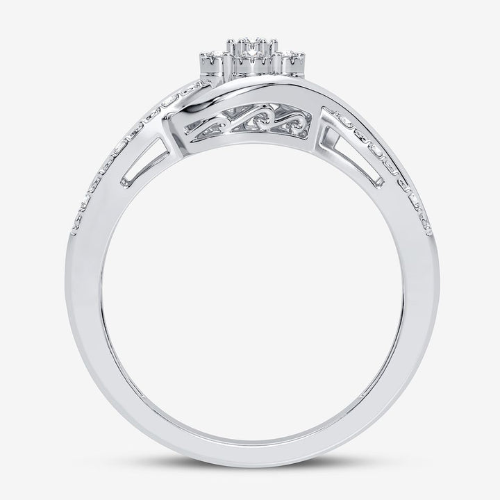 10K 0.10CT DIAMOND RING