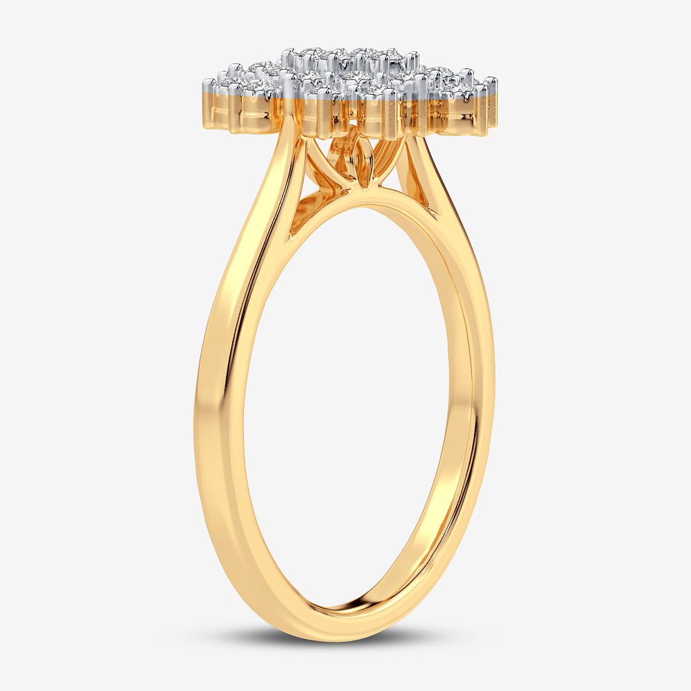 10K 0.10CT DIAMOND RING