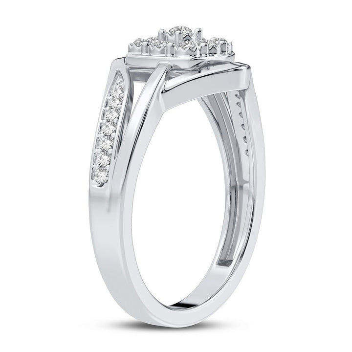 10K 0.10CT DIAMOND RING