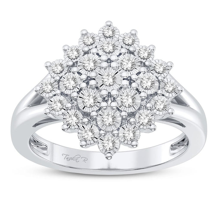 10K 0.10CT DIAMOND RING