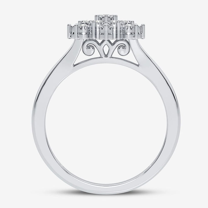 10K 0.10CT DIAMOND RING