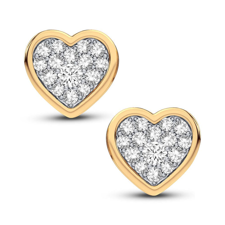 14K 0.33CT DIAMOND EARRING