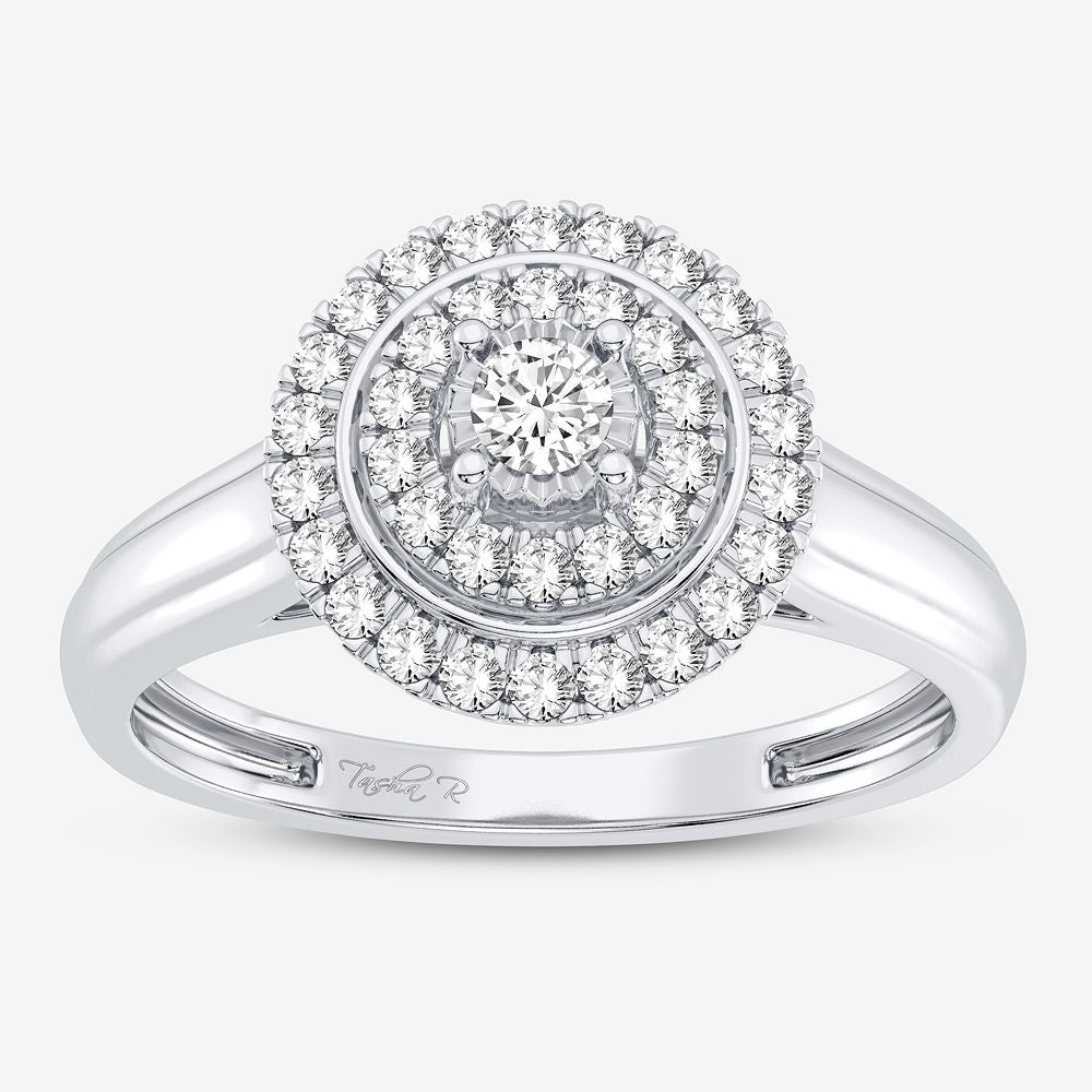 Beautiful 10K 0.25CT DIAMOND RING