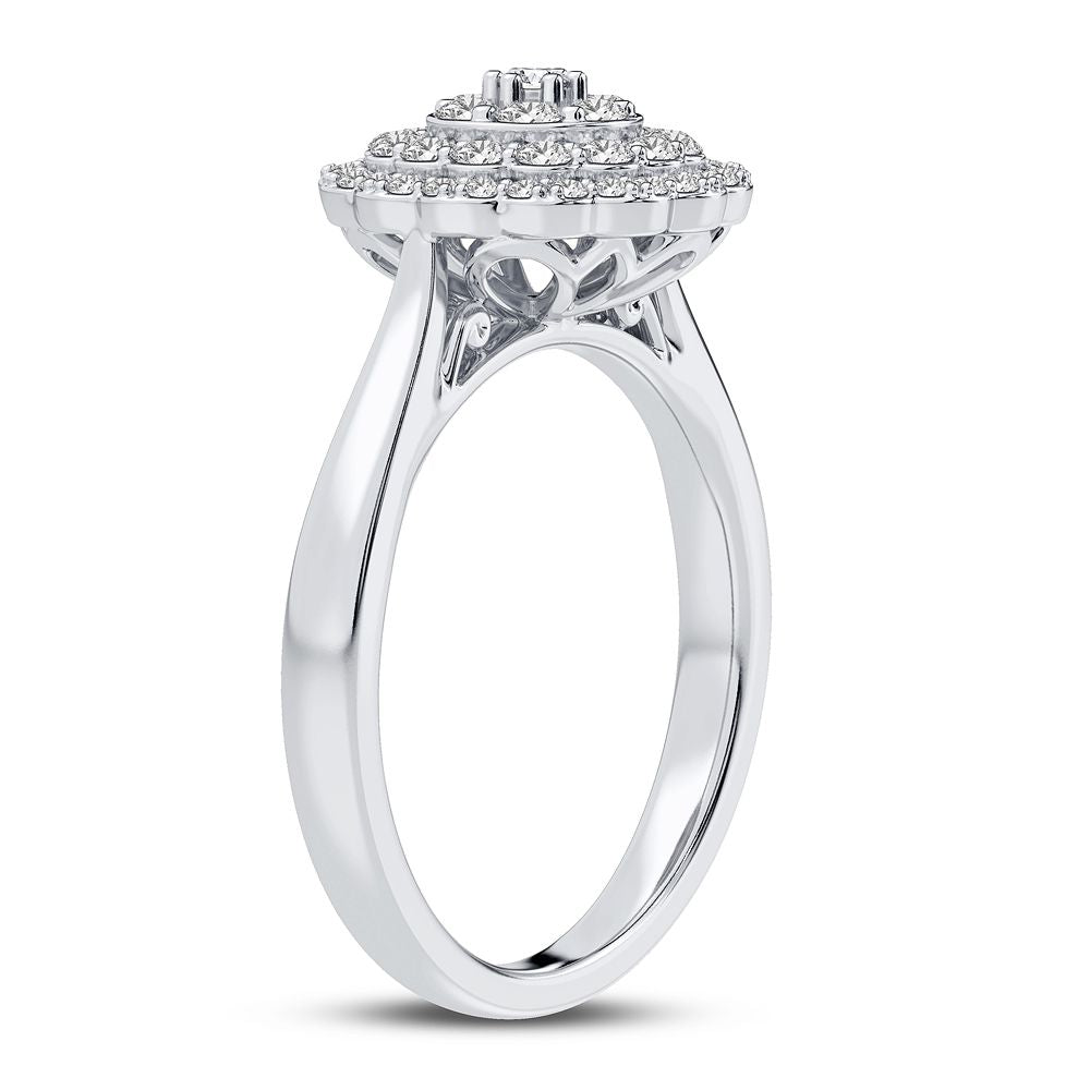 10K 0.50CT DIAMOND RING