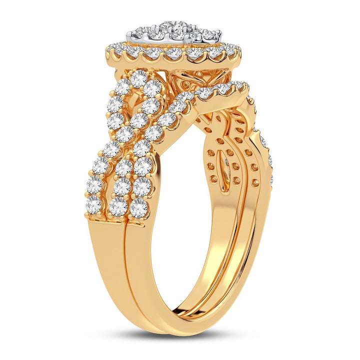 10K 1.00CT DIAMOND RING