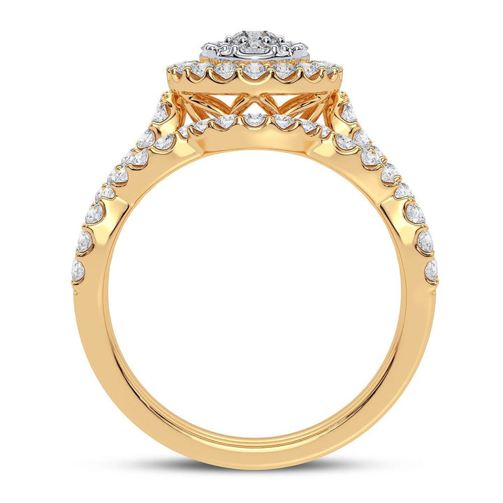 10K 1.00CT DIAMOND RING