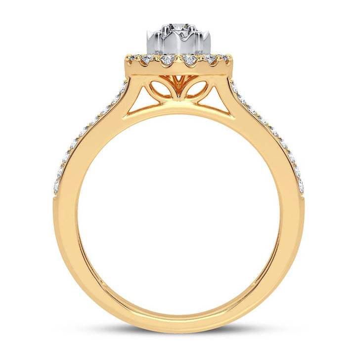 10K 0.50CT DIAMOND RING