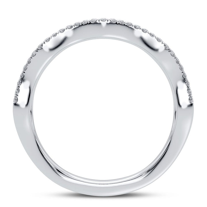 10K 0.25CT Diamond Band