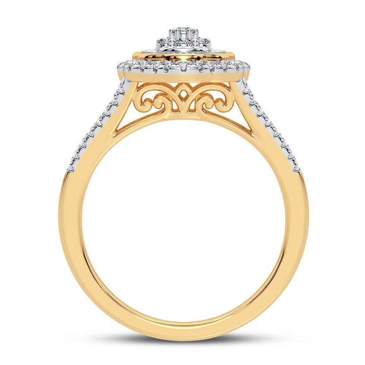 10K 0.50CT DIAMOND RING