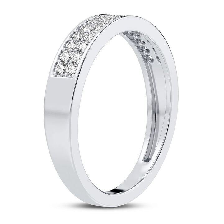 10K 0.25CT Diamond Band