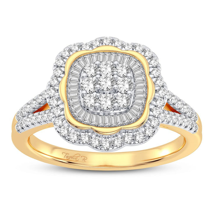 10K 0.50CT DIAMOND RING