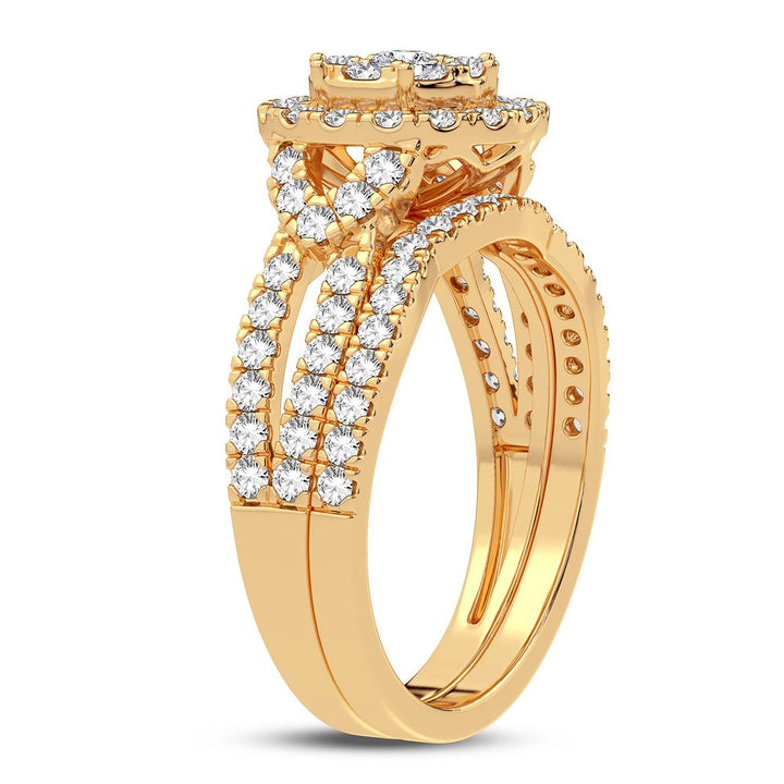 10K 1.00CT DIAMOND RING