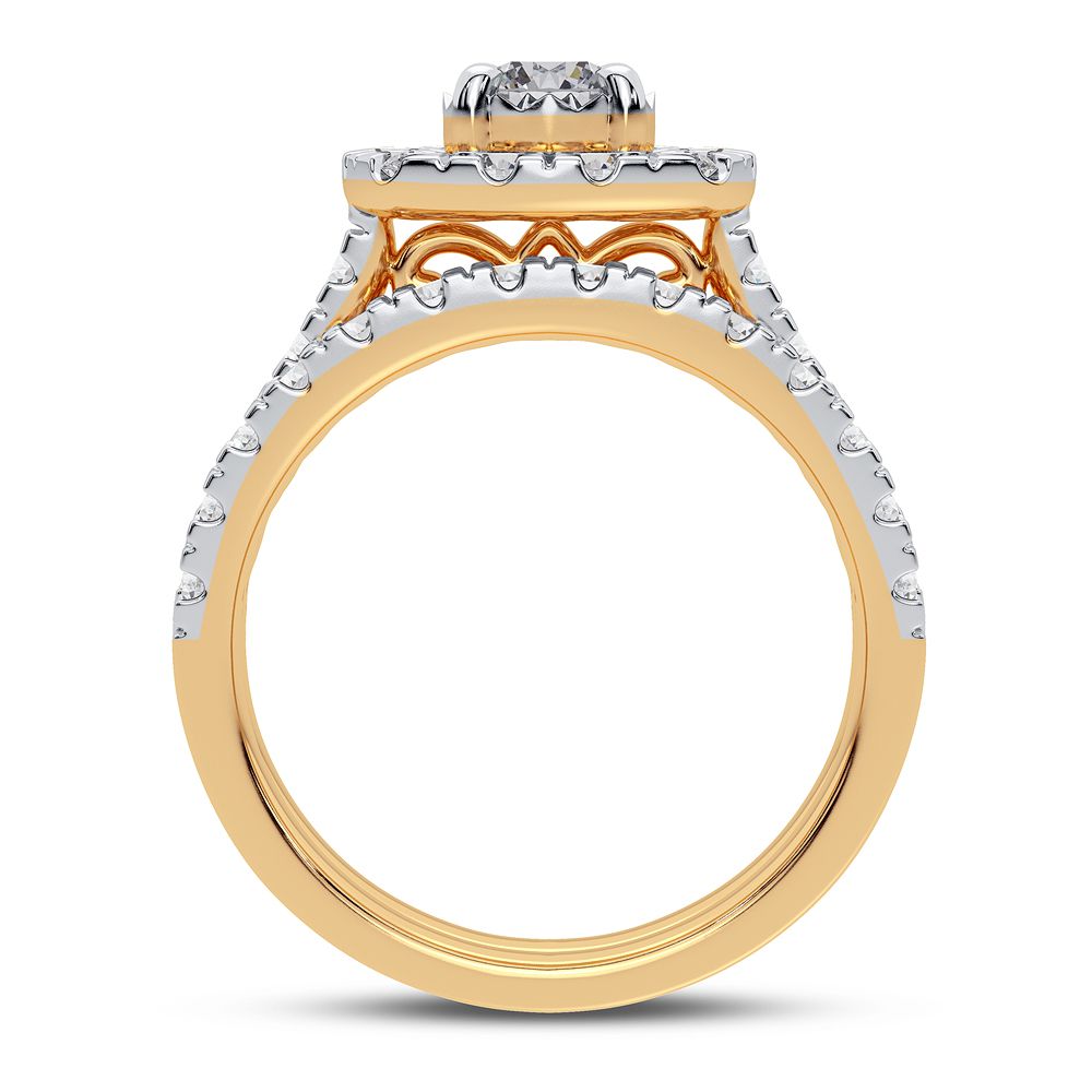 10K 2.00CT DIAMOND BRIDAL RING