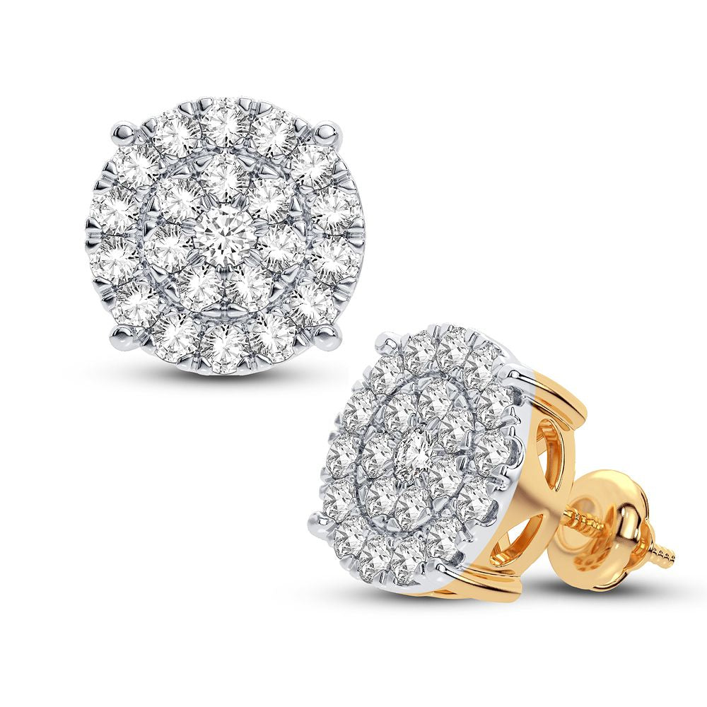 10K 0.75CT DIAMOND EARRING