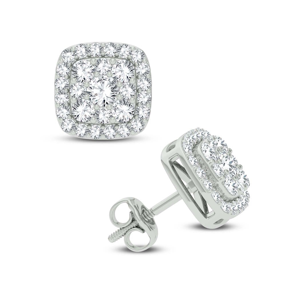 14K 1.25ct Diamond Earring