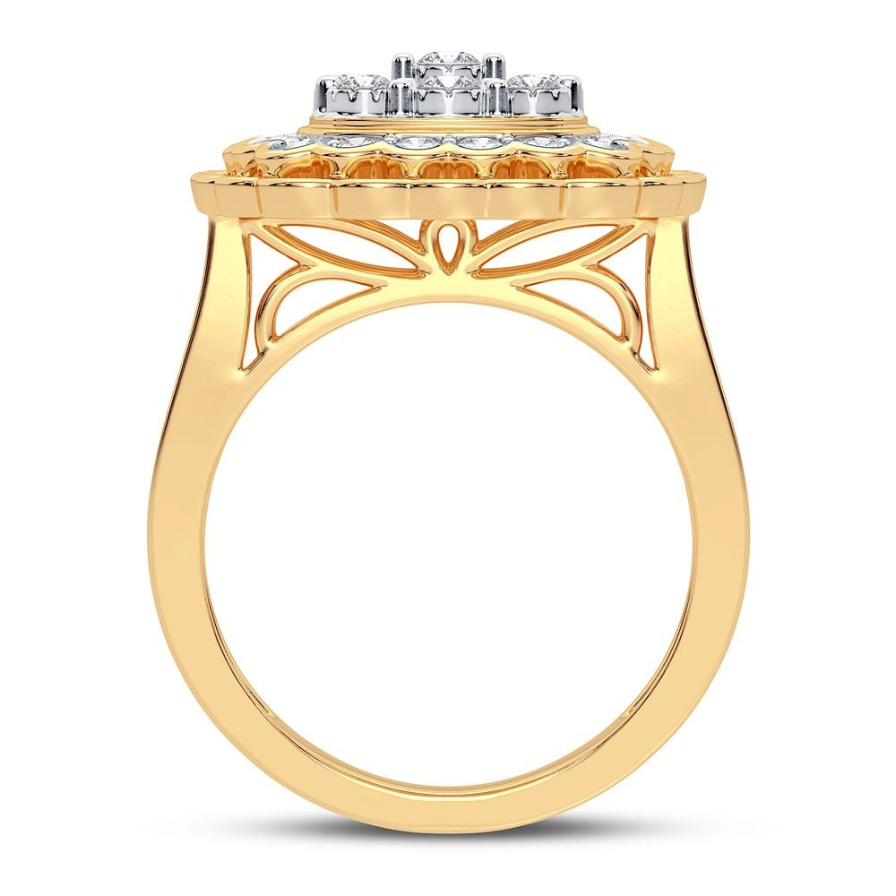 10K 1.00CT DIAMOND RING
