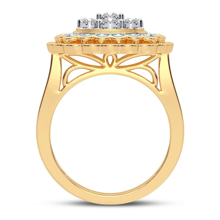 10K 1.00CT DIAMOND RING