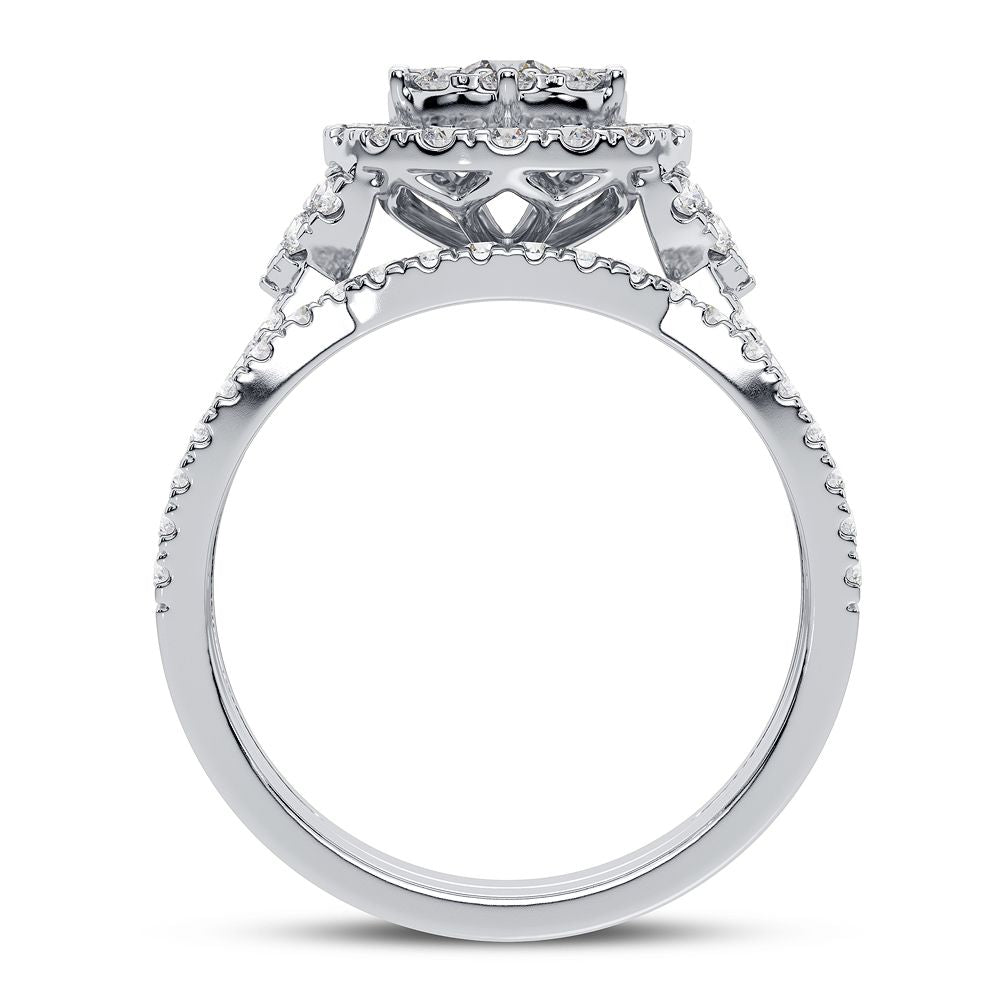 10K 1.00CT DIAMOND RING