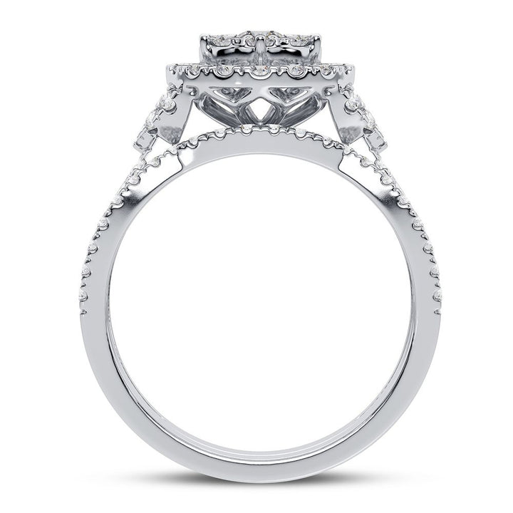 10K 1.00CT DIAMOND RING