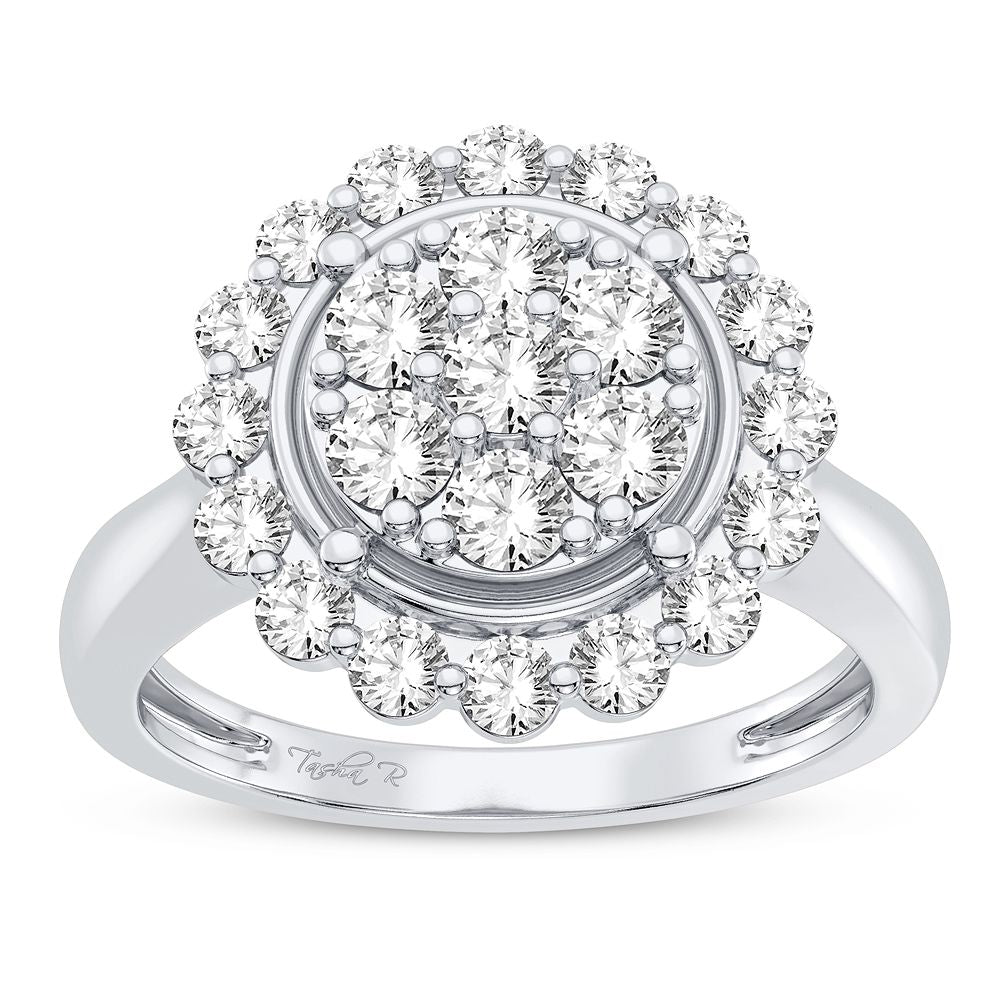 Elegant 10K 1.00CT DIAMOND RING