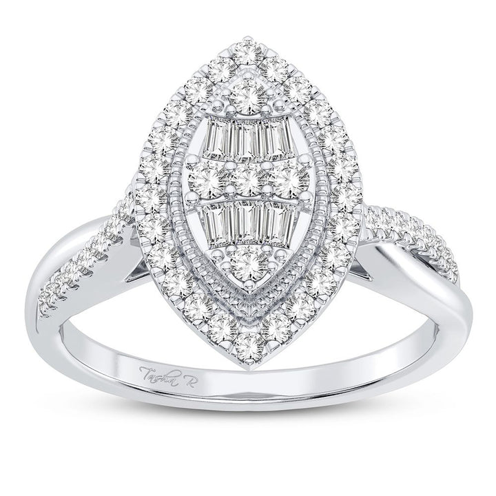 10K 0.40CT DIAMOND RING