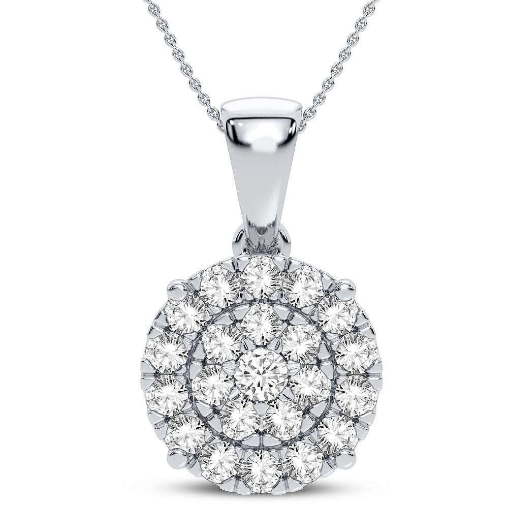 Beautiful 14K 1.50 CT DIAMOND PENDANT