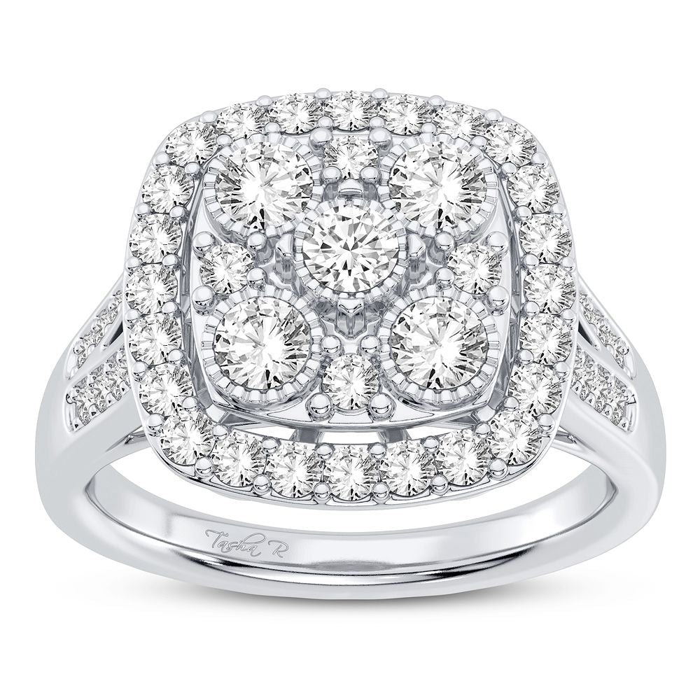 Dazzling 10K 1.00CT DIAMOND RING