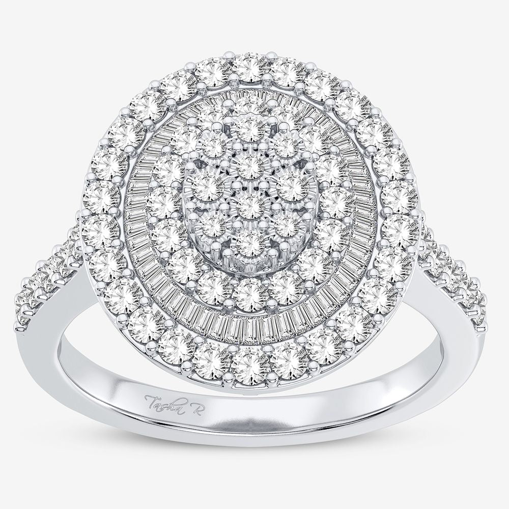 Elegant 10K 1.00CT DIAMOND RING