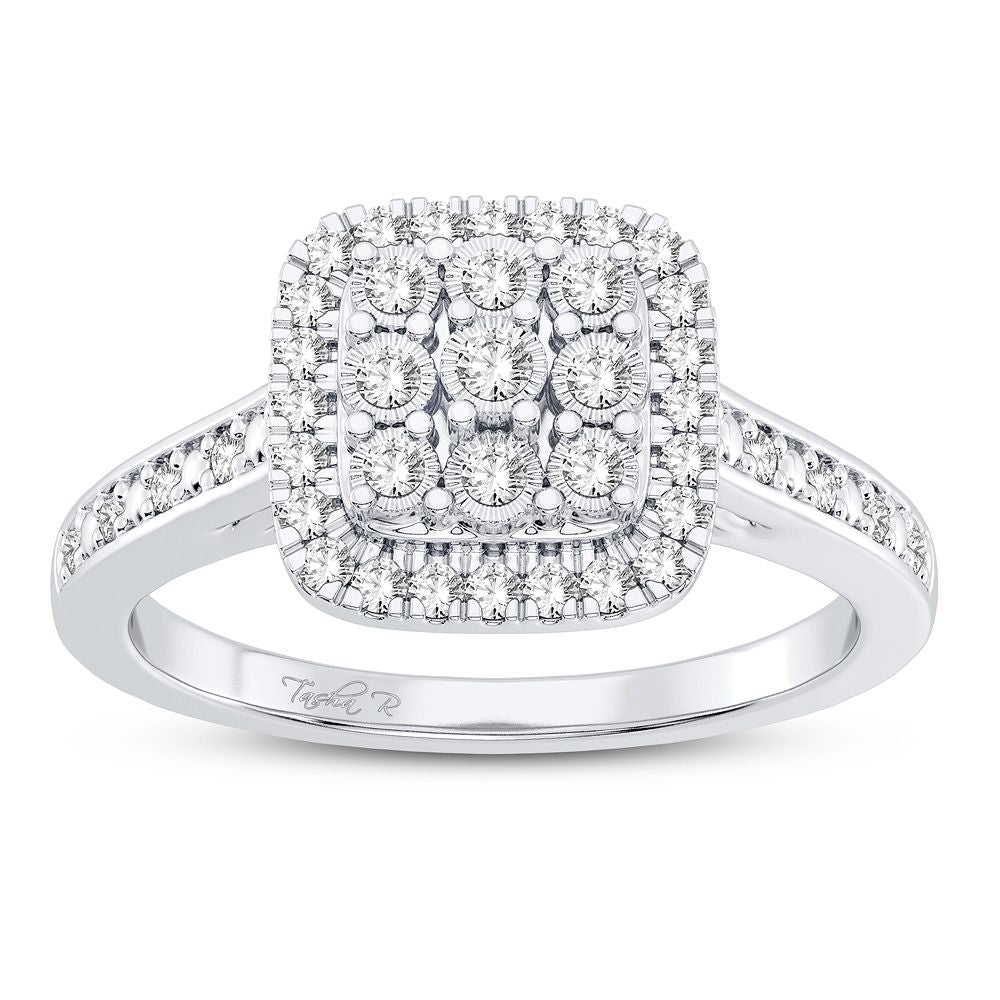 Beautiful 10K 0.20CT DIAMOND RING